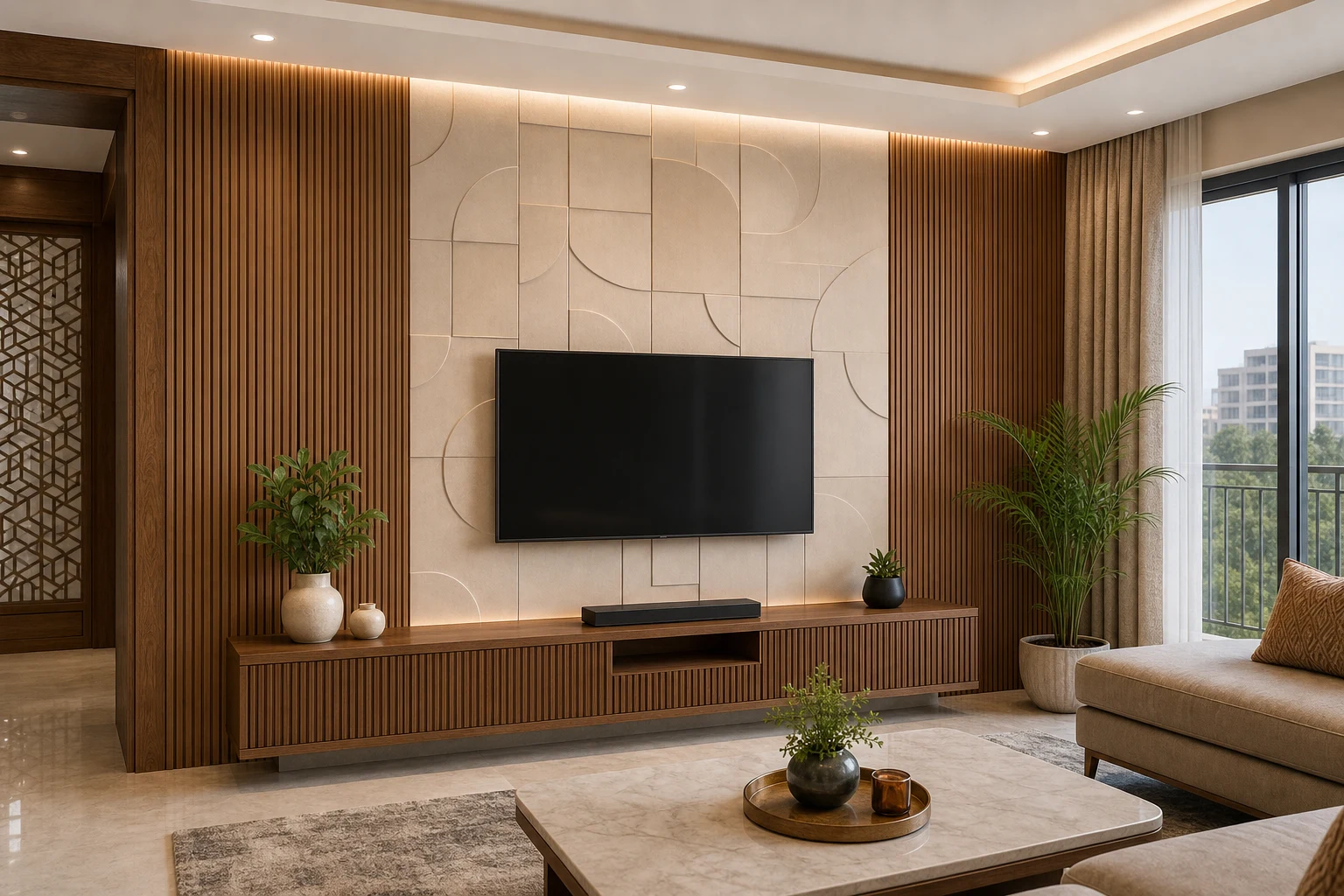 Decorative Wall Panels in Ahmedabad | WPC, PVC & 3D Panel Dealer Gujarat image