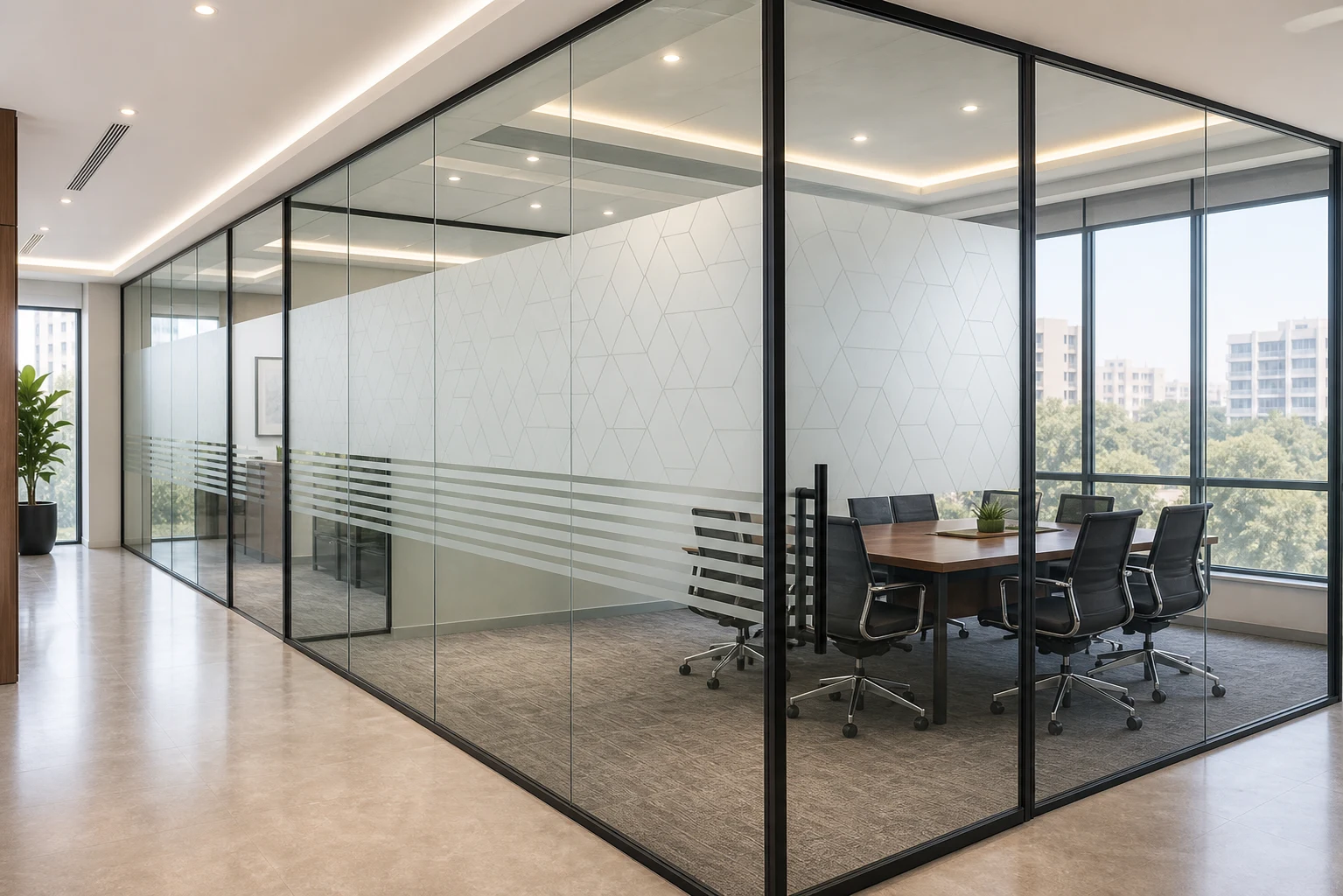 Window Glass Film in Ahmedabad | Privacy & Sun Control Film Dealer Gujarat image
